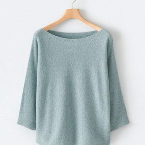 Poetry Boat-neck Cashmere Sweater